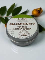 Balzám na rty s tea tree a litseou cubebou