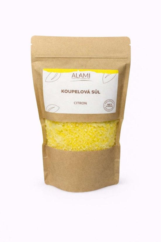 Koupelová sůl Citron 500g