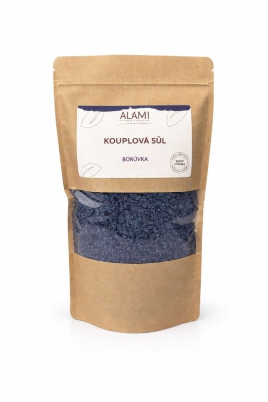 Koupelová sůl Borůvka 1kg