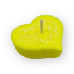 Plovoucí svíčka - Srdíčko - grepu a avokáda