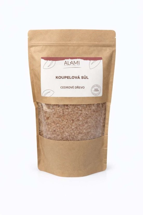 Koupelová sůl Cedrové dřevo 1kg