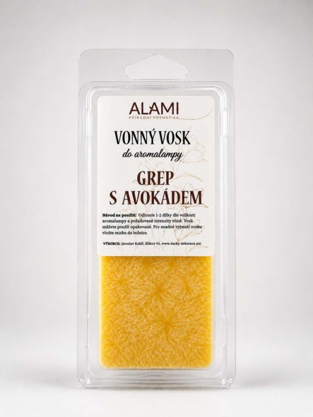 Vonný vosk do aromalampy Grep s avokádem