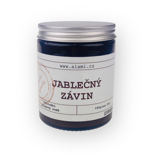 ALAMI Vonná svíčka ve skle, Jablečný závin