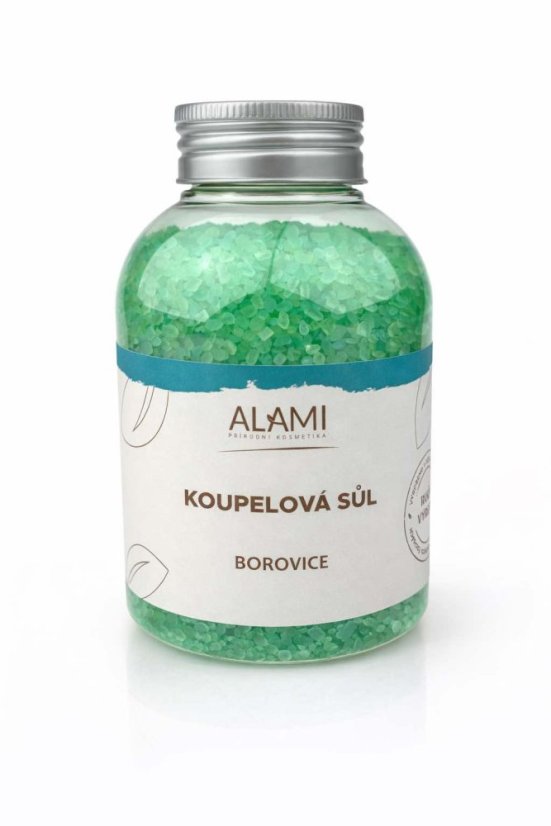 Koupelová sůl Borovice 650g