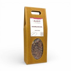 Koupelová sůl lávová černá v dárkové krabičce