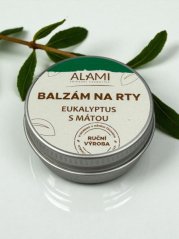 Balzám na rty s eukalyptem a mátou