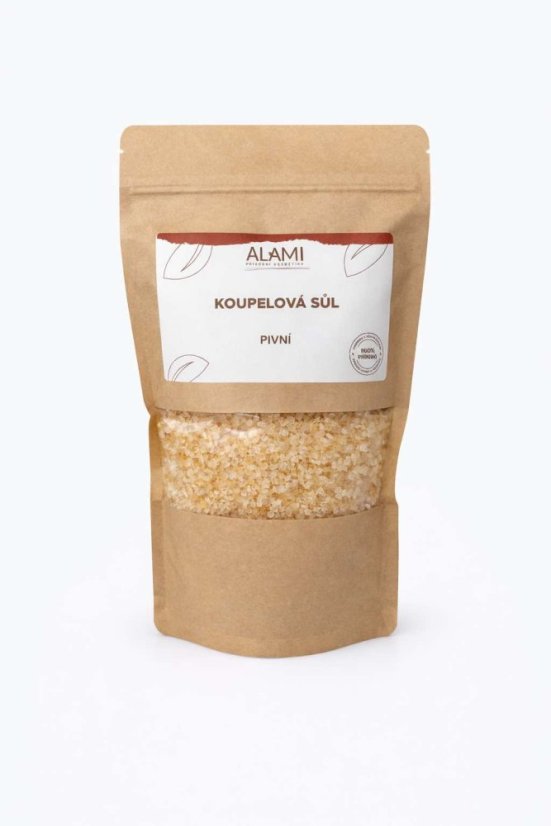 Koupelová sůl Pivní 500g