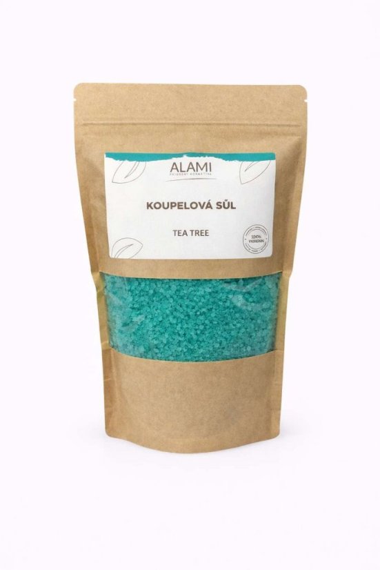 Koupelová sůl Tea tree 500g
