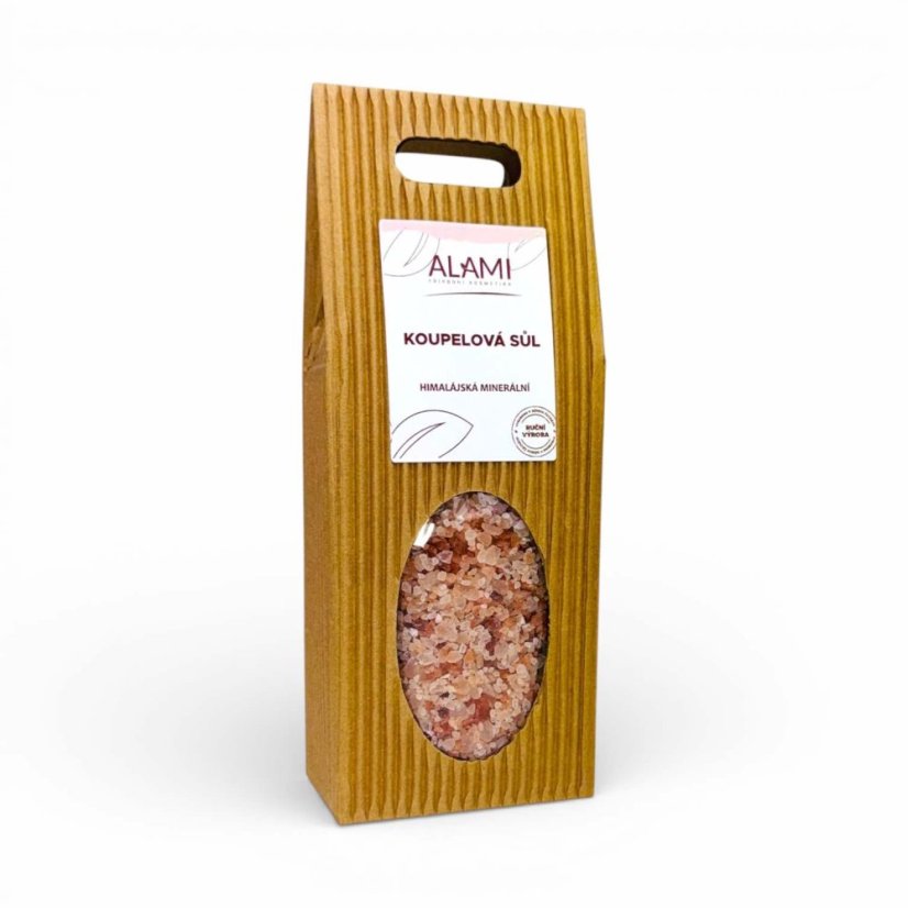 Himalájská minerální koupelová sůl v dárkové krabičce