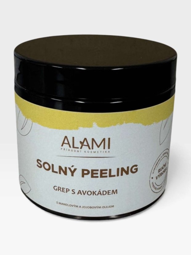 Solný peeling s vůní grepu a avokáda Solný peeling s vůní grepu a avokáda