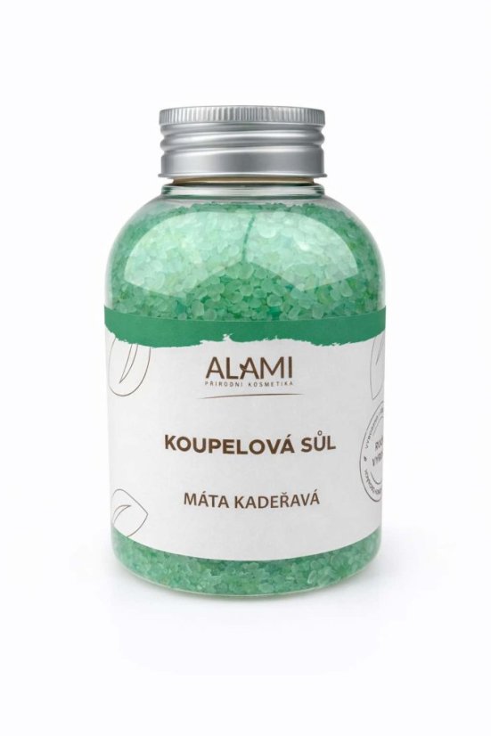 Koupelová sůl Máta kadeřavá 650g
