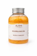 Koupelová sůl Mléko s vanilkou 650g