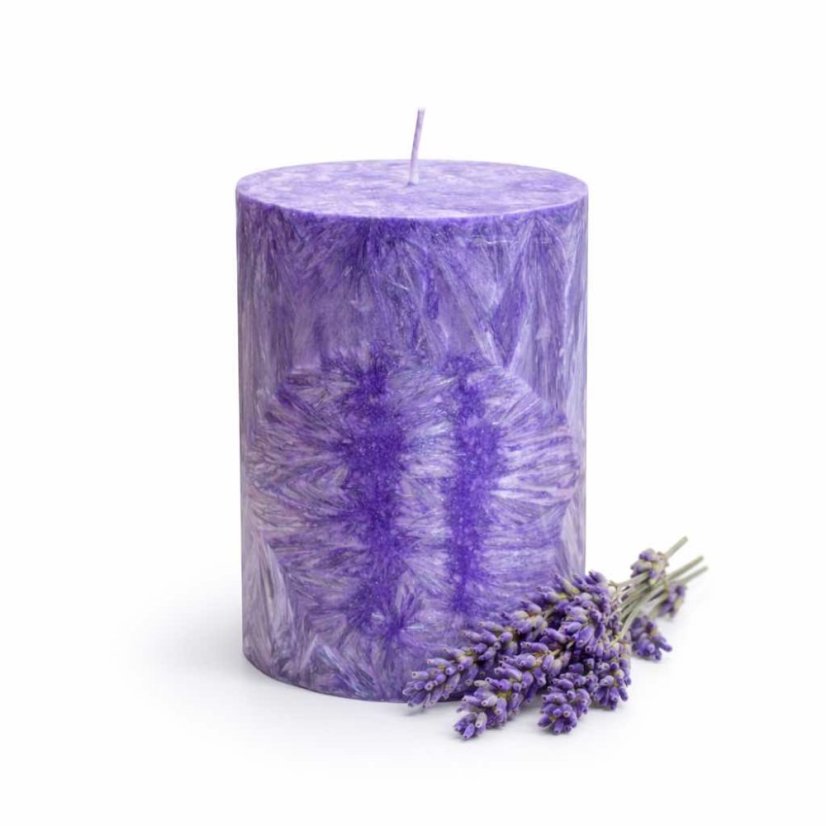 Vonná svíčka Levandule – Válec 9,5 cm
