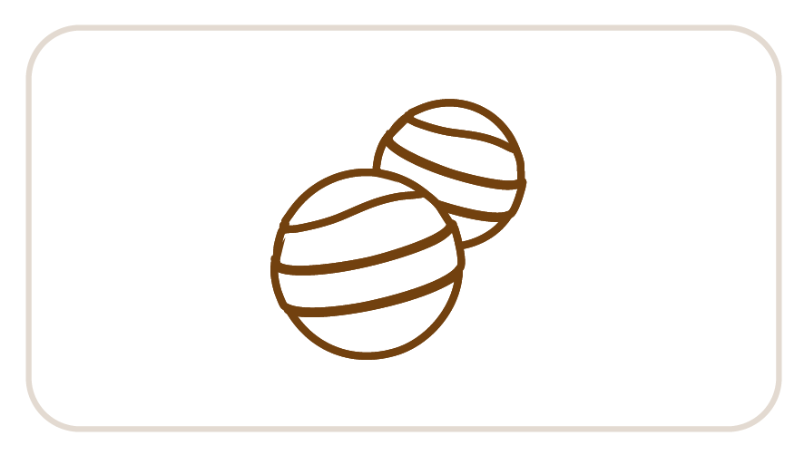 Šumivé koule - Skladem