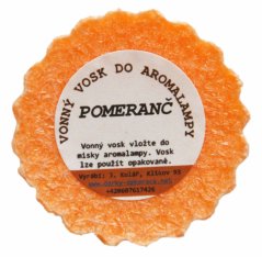 Vonný vosk do aromalampy Pomeranč