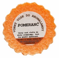 Vonný vosk do aromalampy Pomeranč