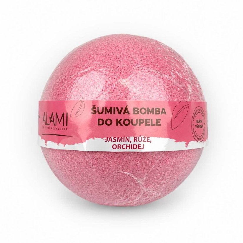 Šumivá koule Jasmín, růže, orchidej