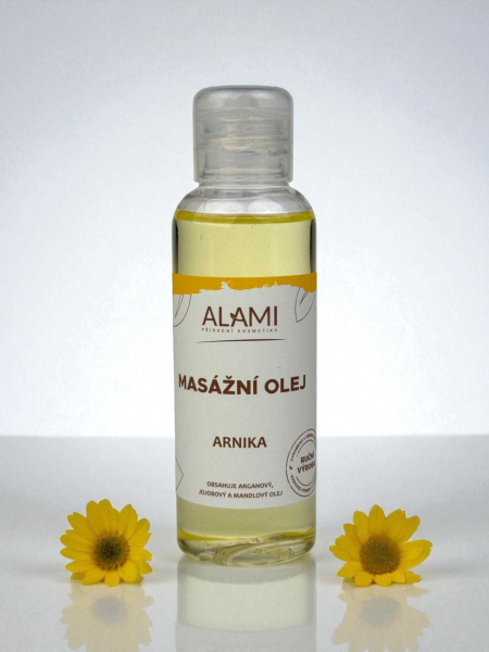 Arnikový masážní olej