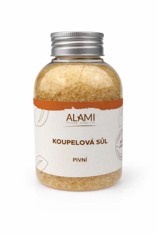 Koupelová sůl Pivní 650g