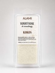 Vonný vosk do aromalampy Kokos