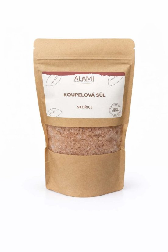 Koupelová sůl Skořice 500g
