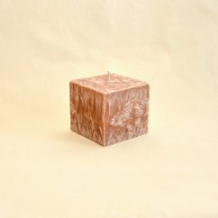 Svíčka: Kostka - Skořice