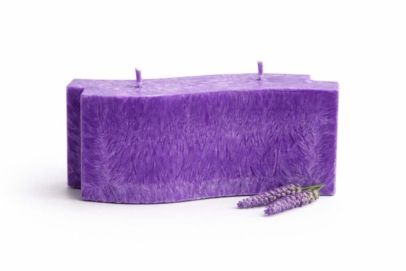 Vonná svíčka Levandule - Vlna