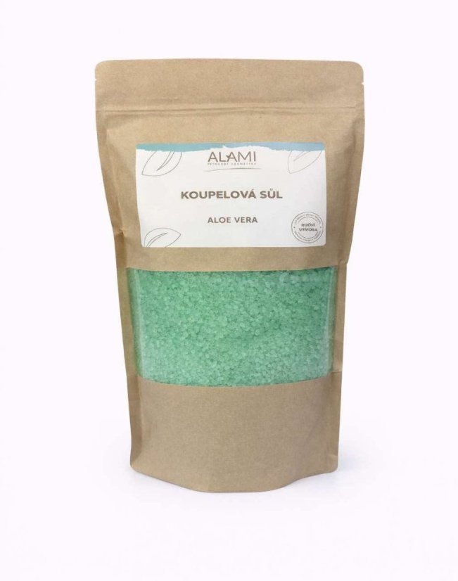 Koupelová sůl Aloe vera 1kg