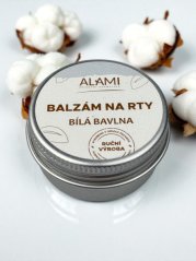 Balzám na rty Bílá bavlna