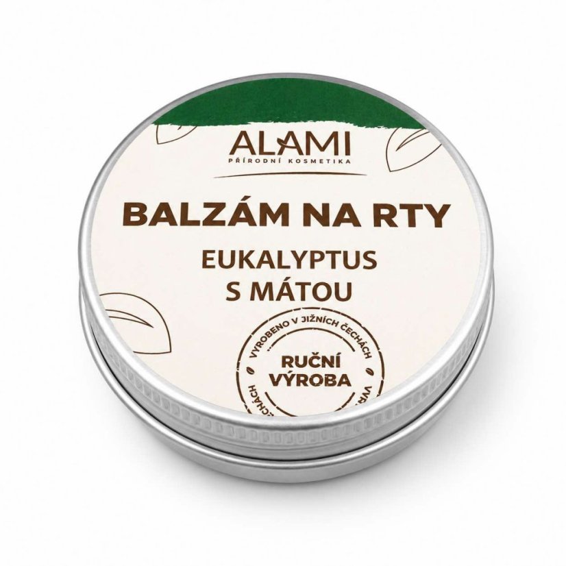 Balzám na rty s eukalyptem a mátou Balzám na rty s eukalyptem a mátou