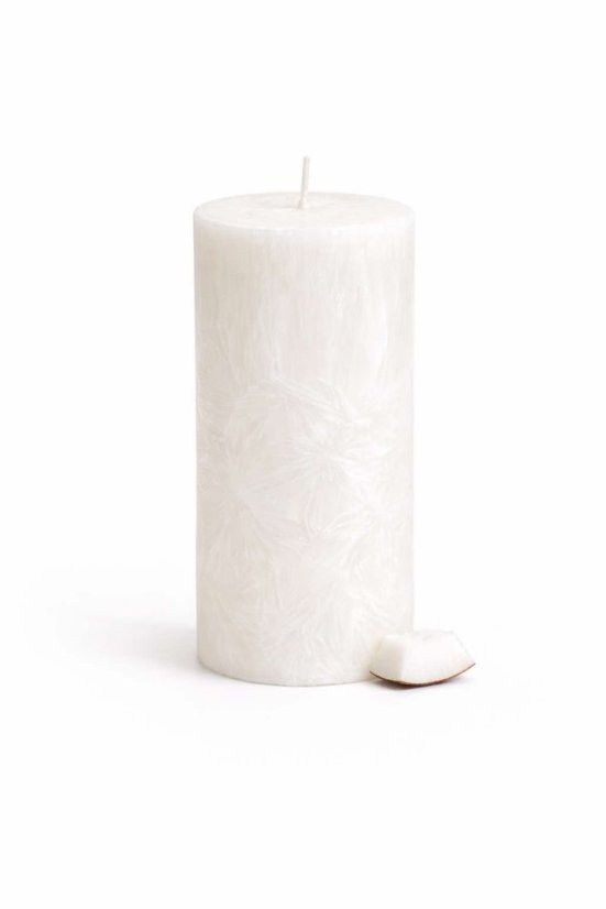 Vonná svíčka Kokos - Válec 6,5/12 cm