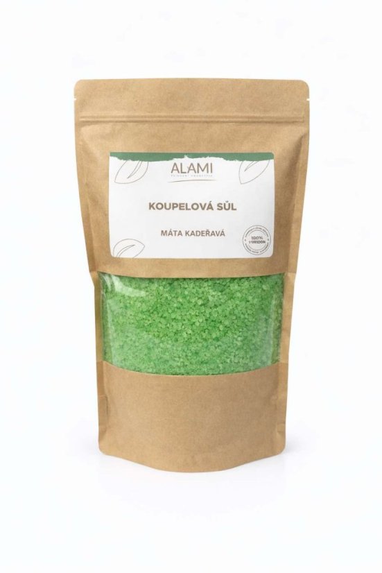 Koupelová sůl Máta kadeřavá 1kg
