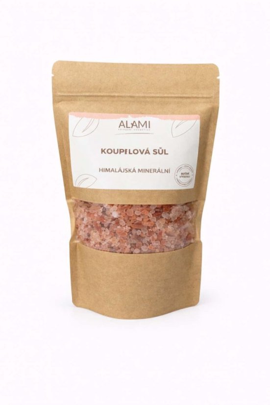 Himalájská minerální koupelová sůl 500g Himalájská minerální koupelová sůl 500g