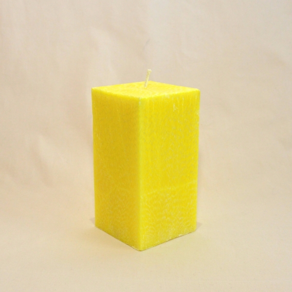 Svíčka: Kvádr 7,5x7,5x15 - Mango Svíčka: Kvádr 7,5x7,5x15 - Mango