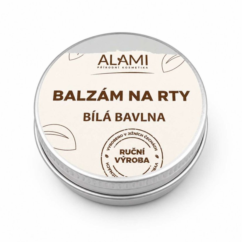 Balzám na rty Bílá bavlna