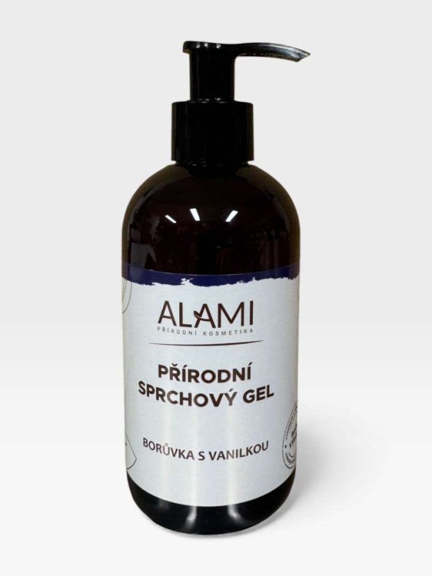 Sprchový gel borůvka s vanilkou 250ml