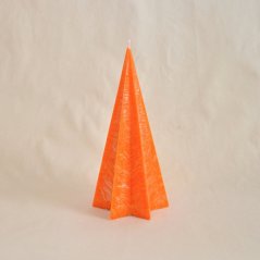 Svíčka: Hvězda - Pomeranč