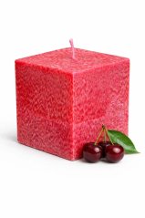 Vonná svíčka Divoká višeň – Kostka