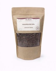 Koupelová sůl lávová černá 1kg